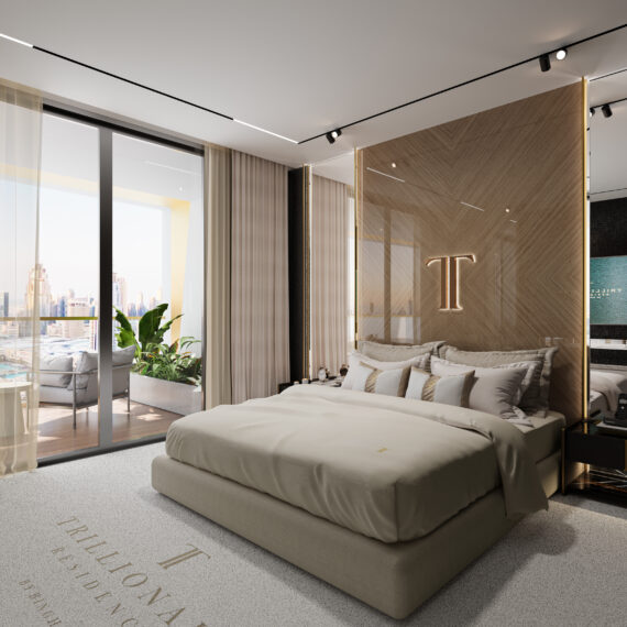 C2 Bed view balcony scaled
